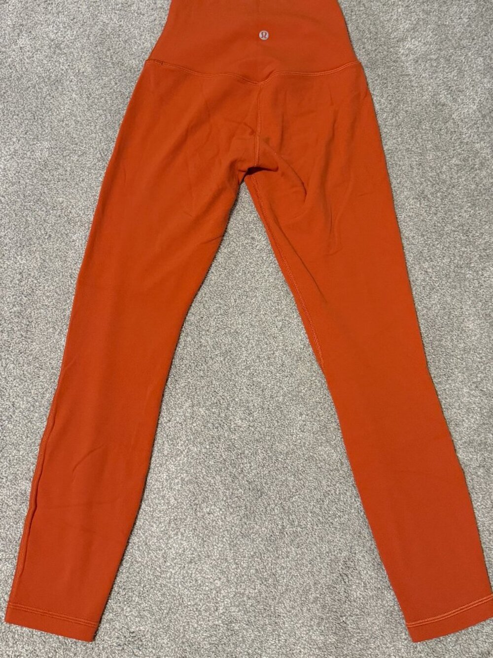 Lululemon High Rise Align 25" Orange Leggings - Picture 2 of 3